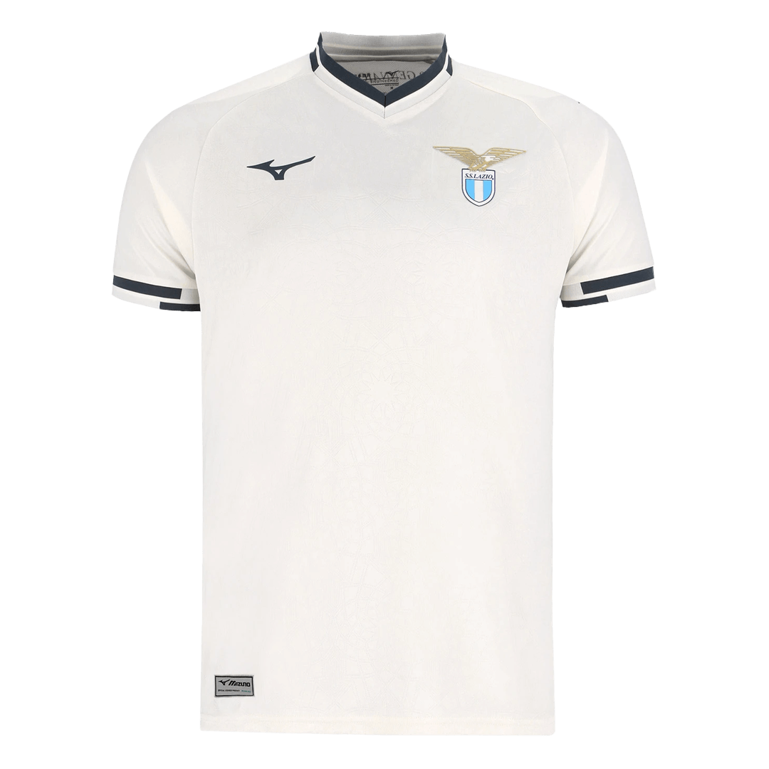 Lazio Mens Away Soccer Jersey 2025/26 White