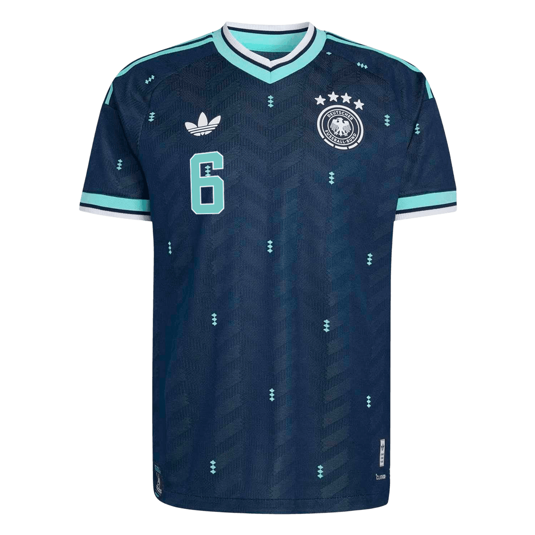KIMMIC #6 Germany Mens Away Soccer Jersey World Cup 2026 Navy - Player Version