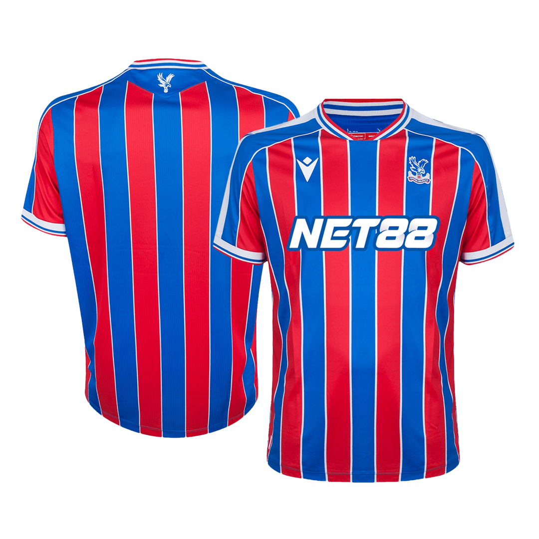 Crystal Palace Mens Home Soccer Jersey 2025/26 Red&Blue