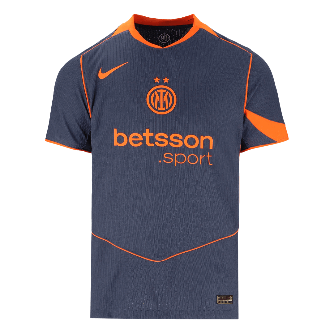 Inter Milan Mens Third Away Soccer Jersey 2025/26 Navy - Player Version