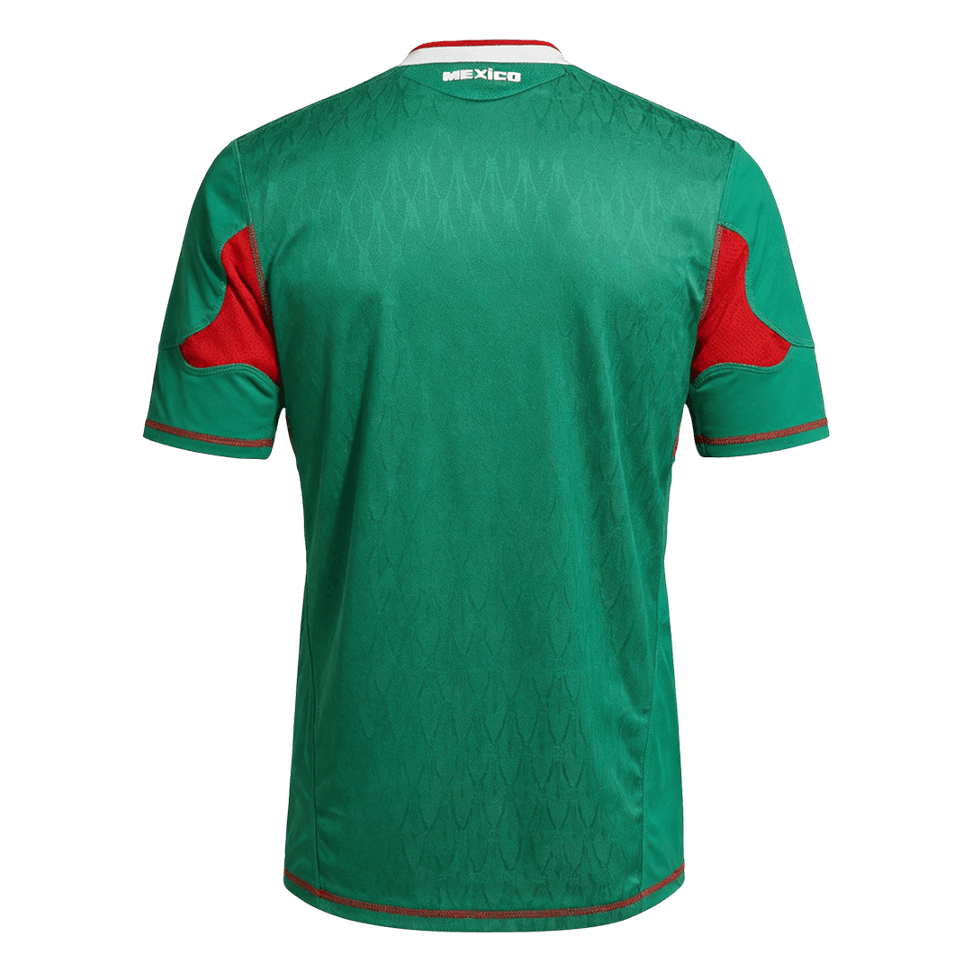 Retro Mexico Mens Home Soccer Jersey World Cup 2010 Green