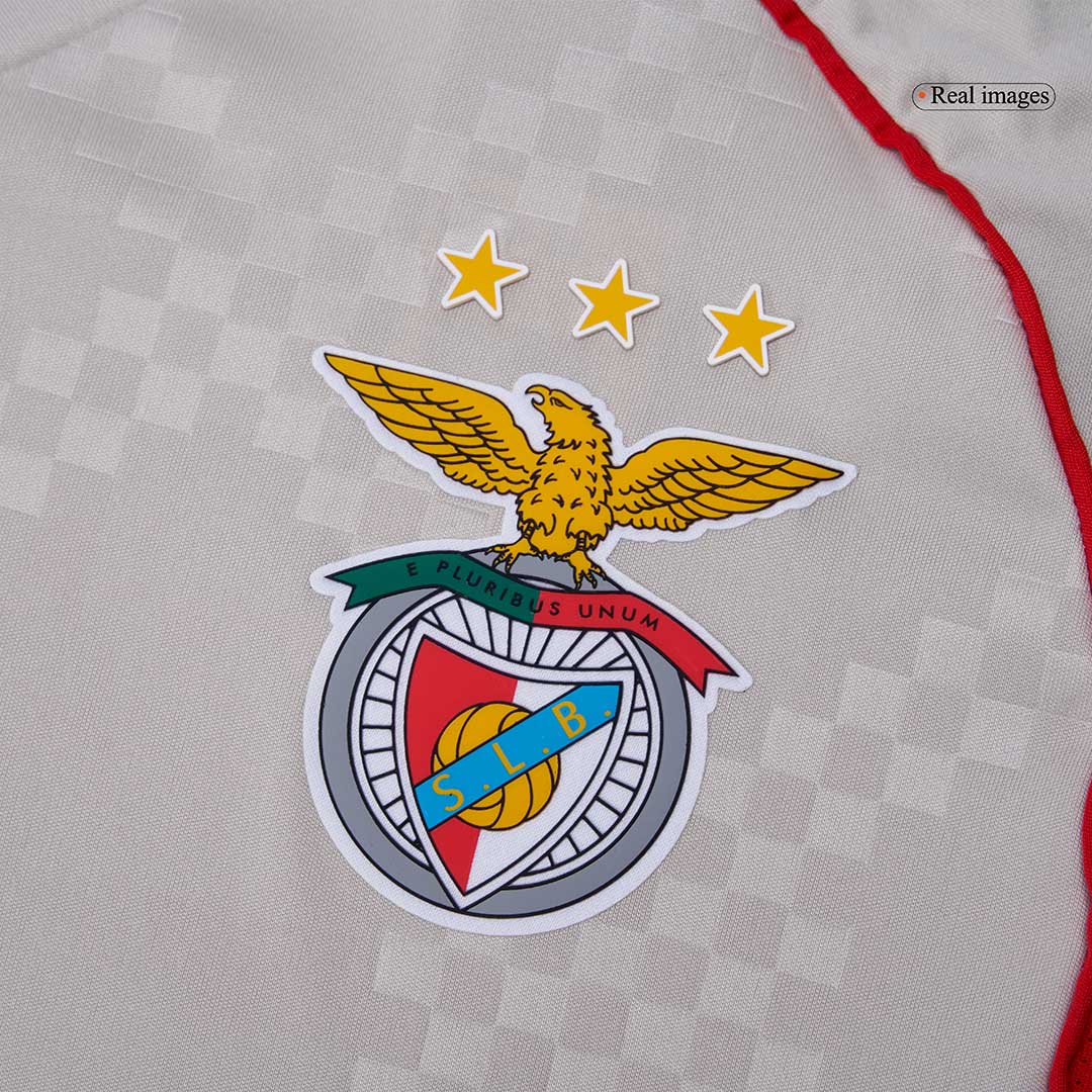Benfica Mens Away Soccer Jersey 2025/26 Beige