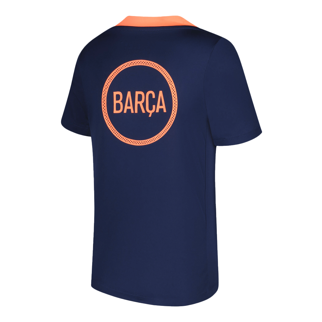Barcelona Mens Soccer Jersey 2025/26 Orange&Black