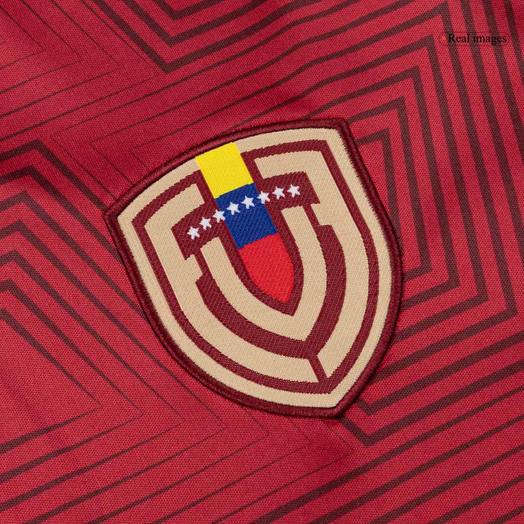 Venezuela Mens Home Soccer Jersey World Cup 2026 Red