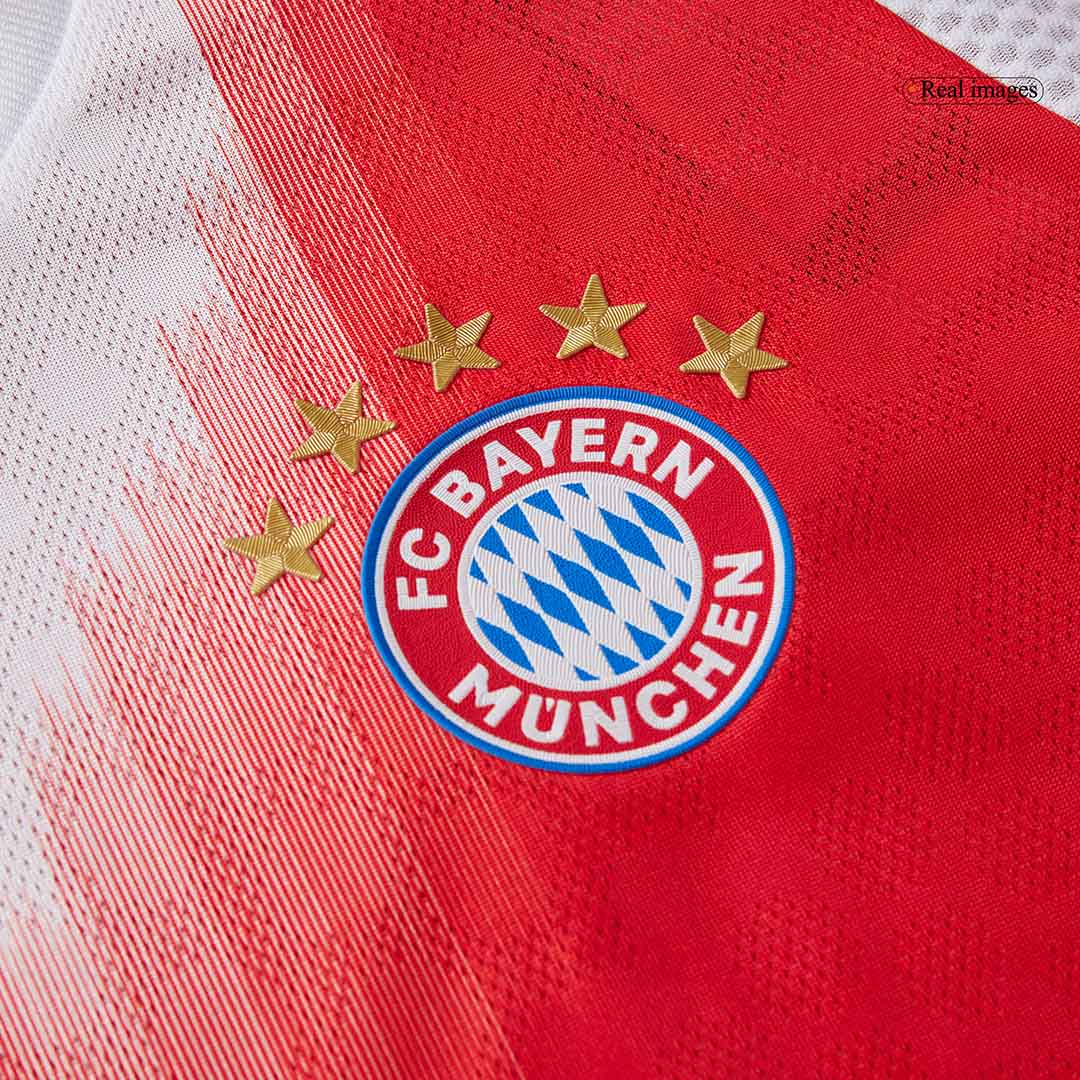 UPAMECANO #2 Bayern Munich Mens Home Soccer Jersey 2025/26 Red - Player Version