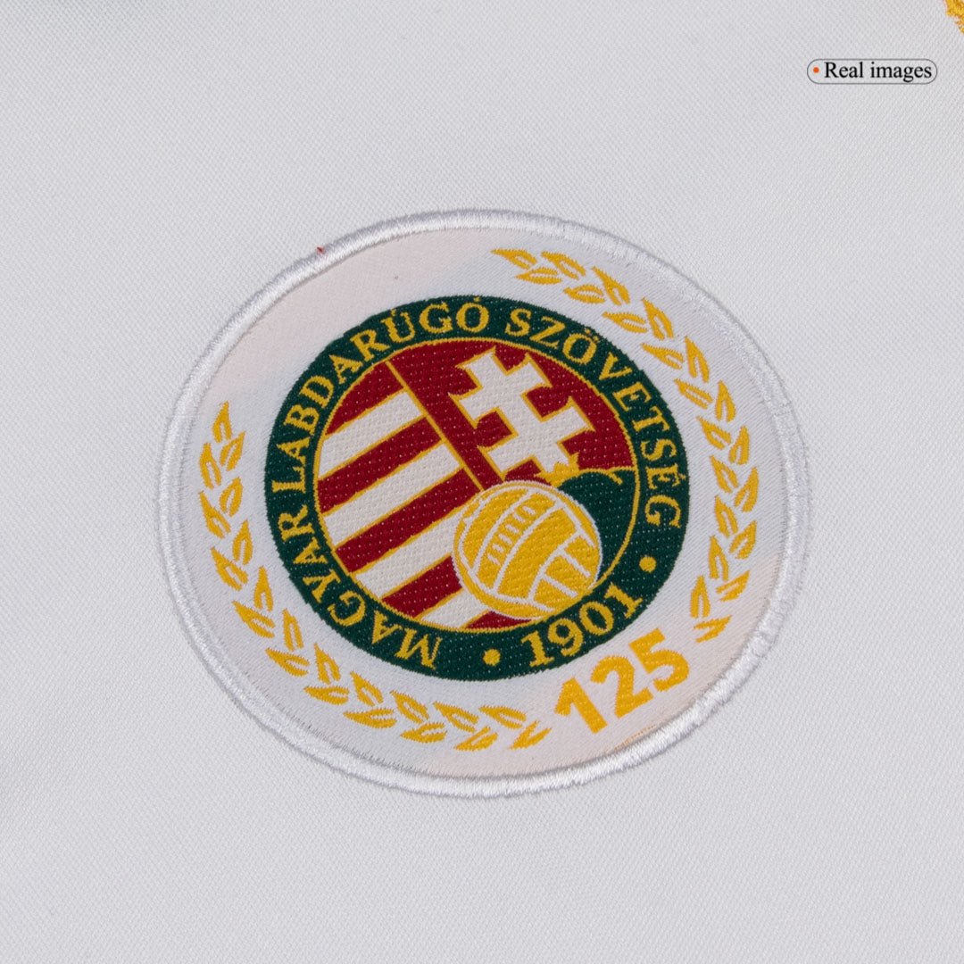Hungría Mens Away Soccer Jersey World Cup 2026 White