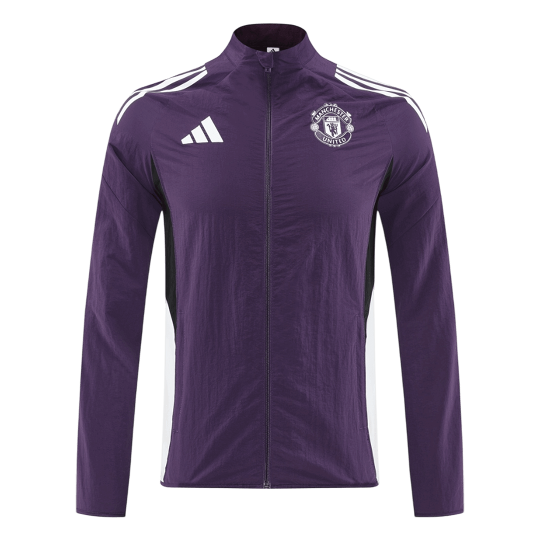 Manchester United Mens Windbreaker Jacket 2025/26 Purple