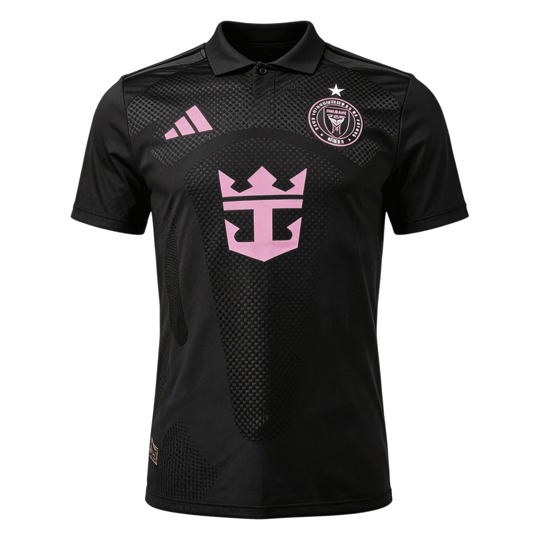 Inter Miami CF Mens Away Soccer Jersey 2026 Black - Player Version