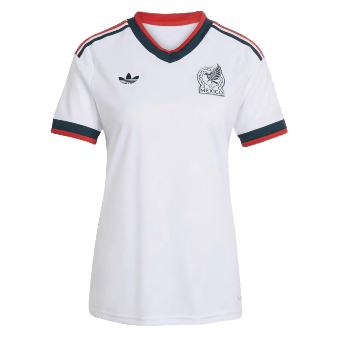 Mexico Womens Away Soccer Jersey World Cup 2026 White