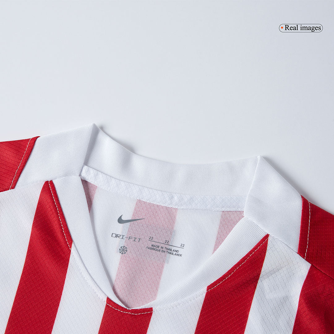 Atletico Madrid Kids Home Soccer Kit 2025/26 Red&White