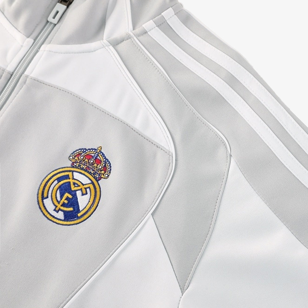 Real Madrid Mens Home Training Jacket 2025/26 Gray
