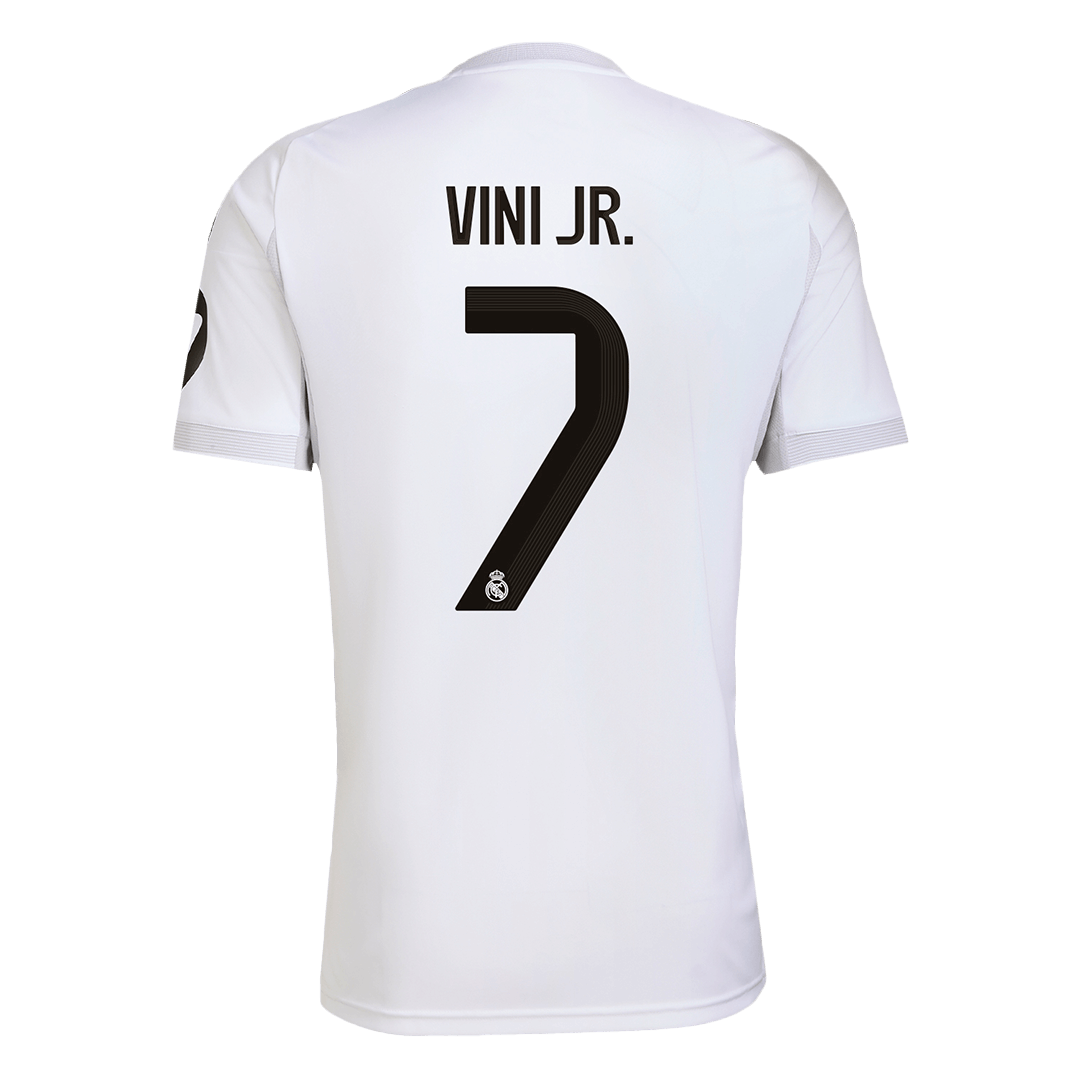 VINI JR. #7 Real Madrid Mens Home Soccer Jersey 2025/26 White [PREMIUM]