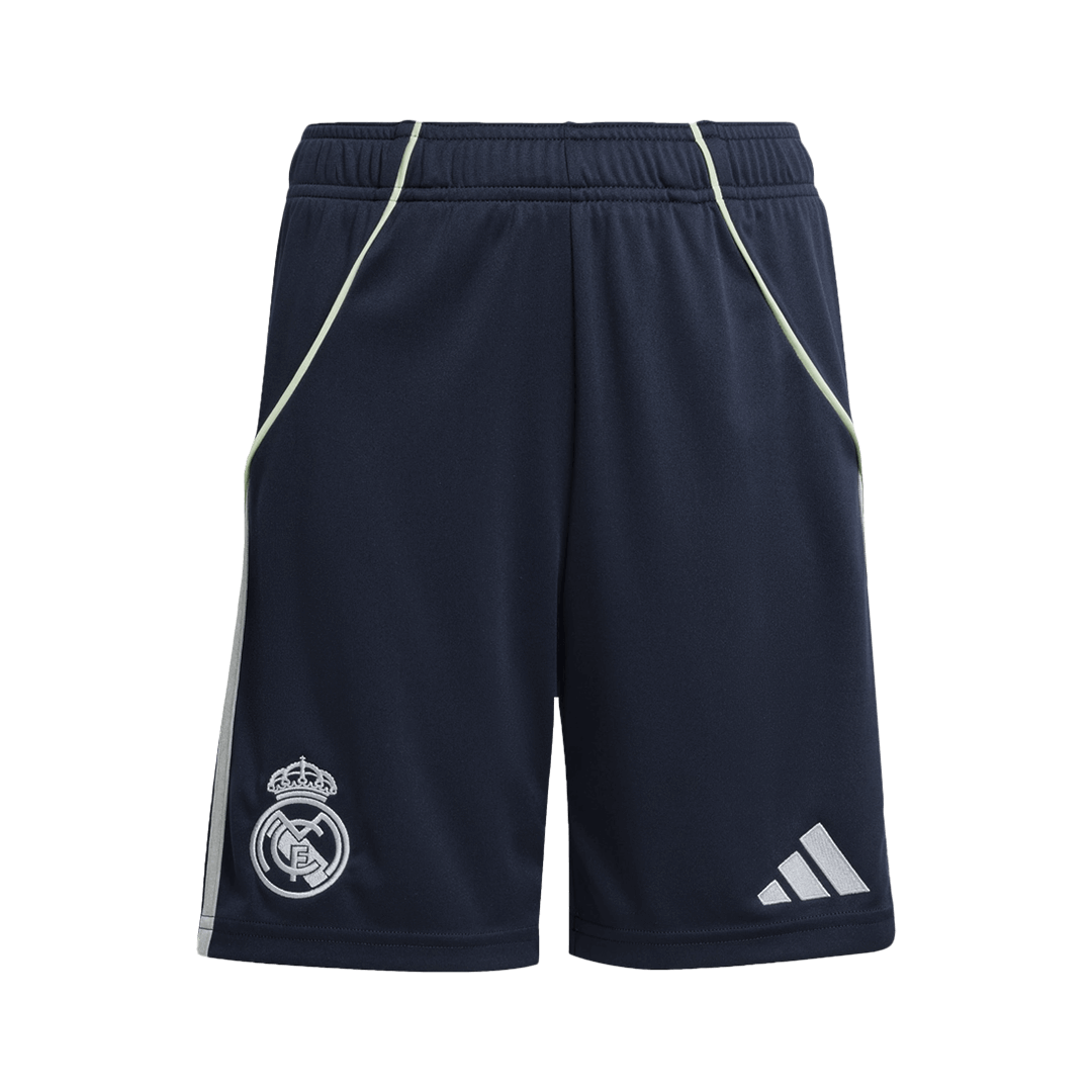 Real Madrid Mens Away Soccer Kit 2025/26 Navy [PREMIUM]