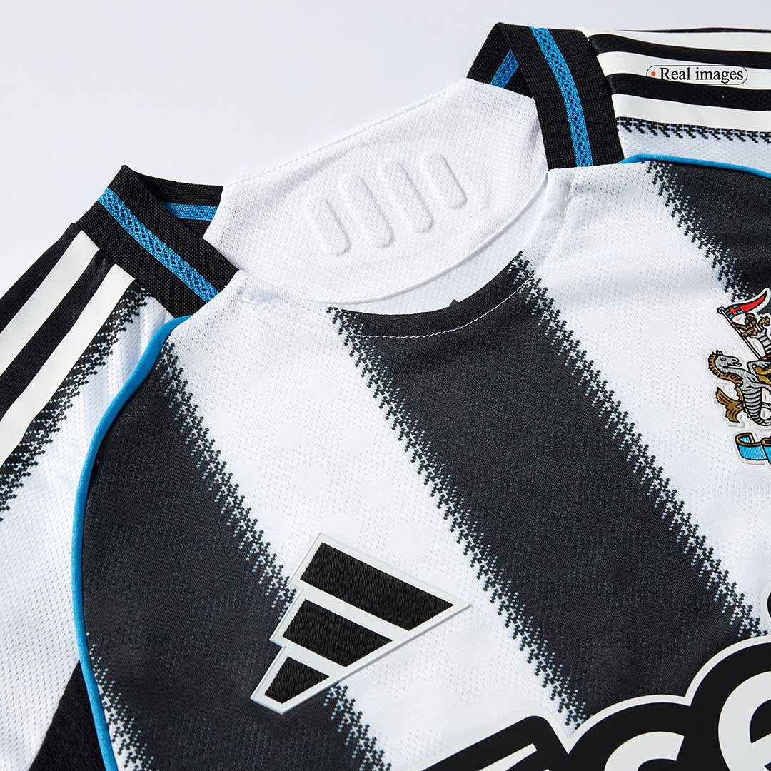 Newcastle United Mens Home Soccer Jersey 2025/26 Black&White - Player Version