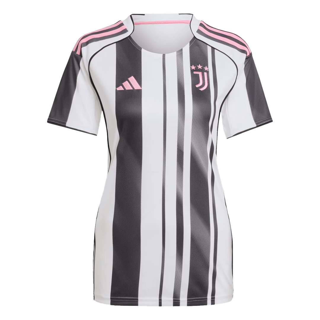 Juventus Womens Home Soccer Jersey 2025/26 Black&White