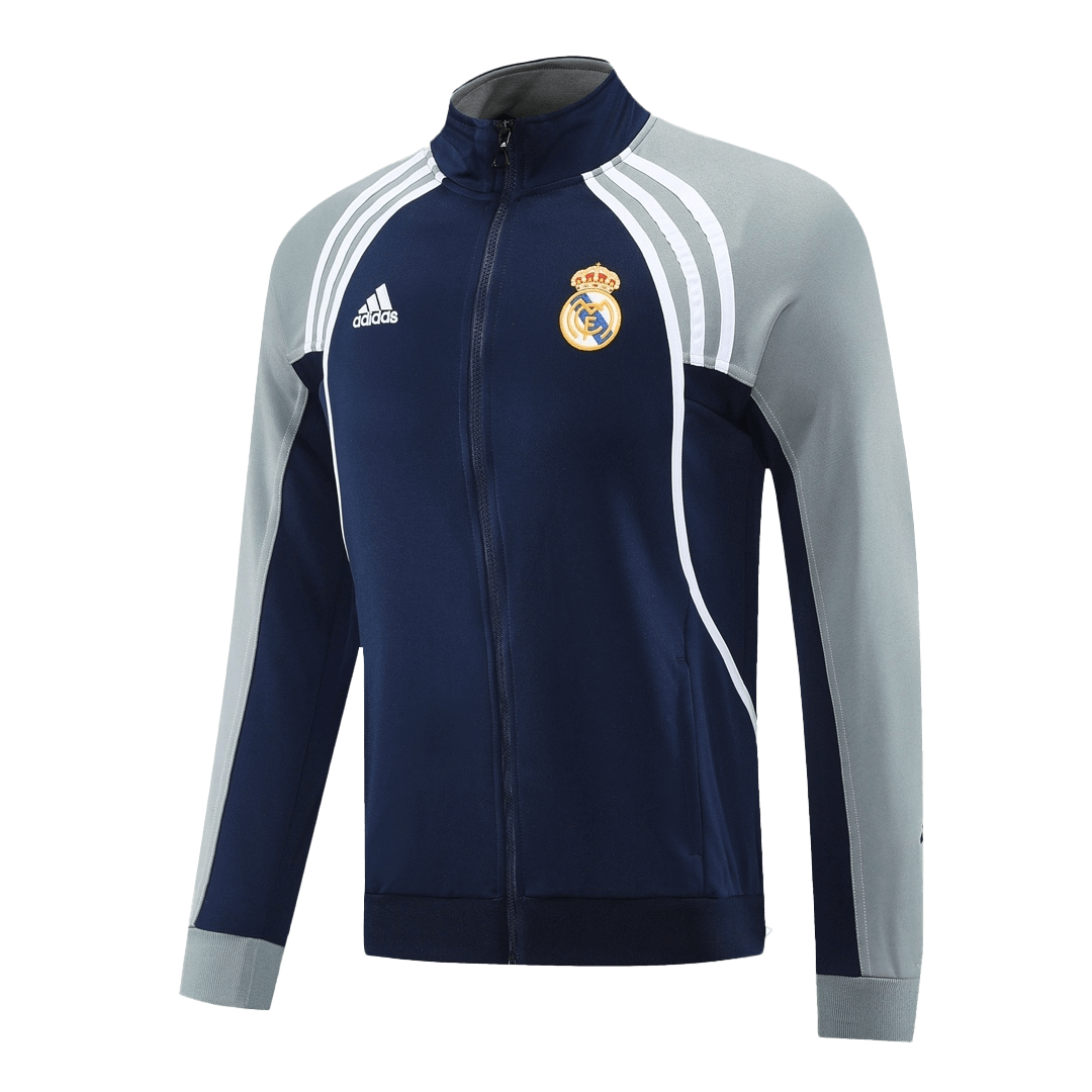 Real Madrid Mens Training Tracksuit Kit 2025/26 Navy