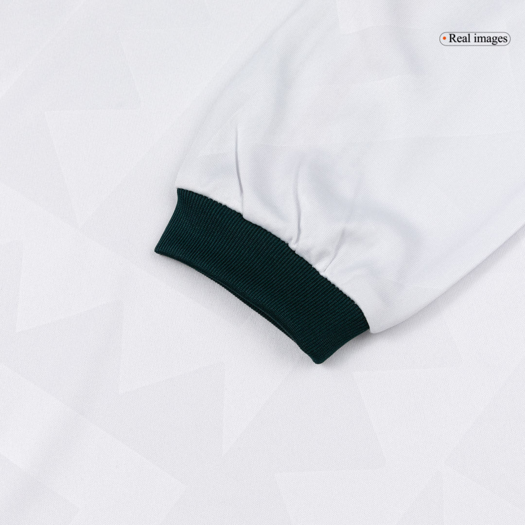 Mexico Mens Away Long Sleeve Soccer Jersey World Cup 2026 White