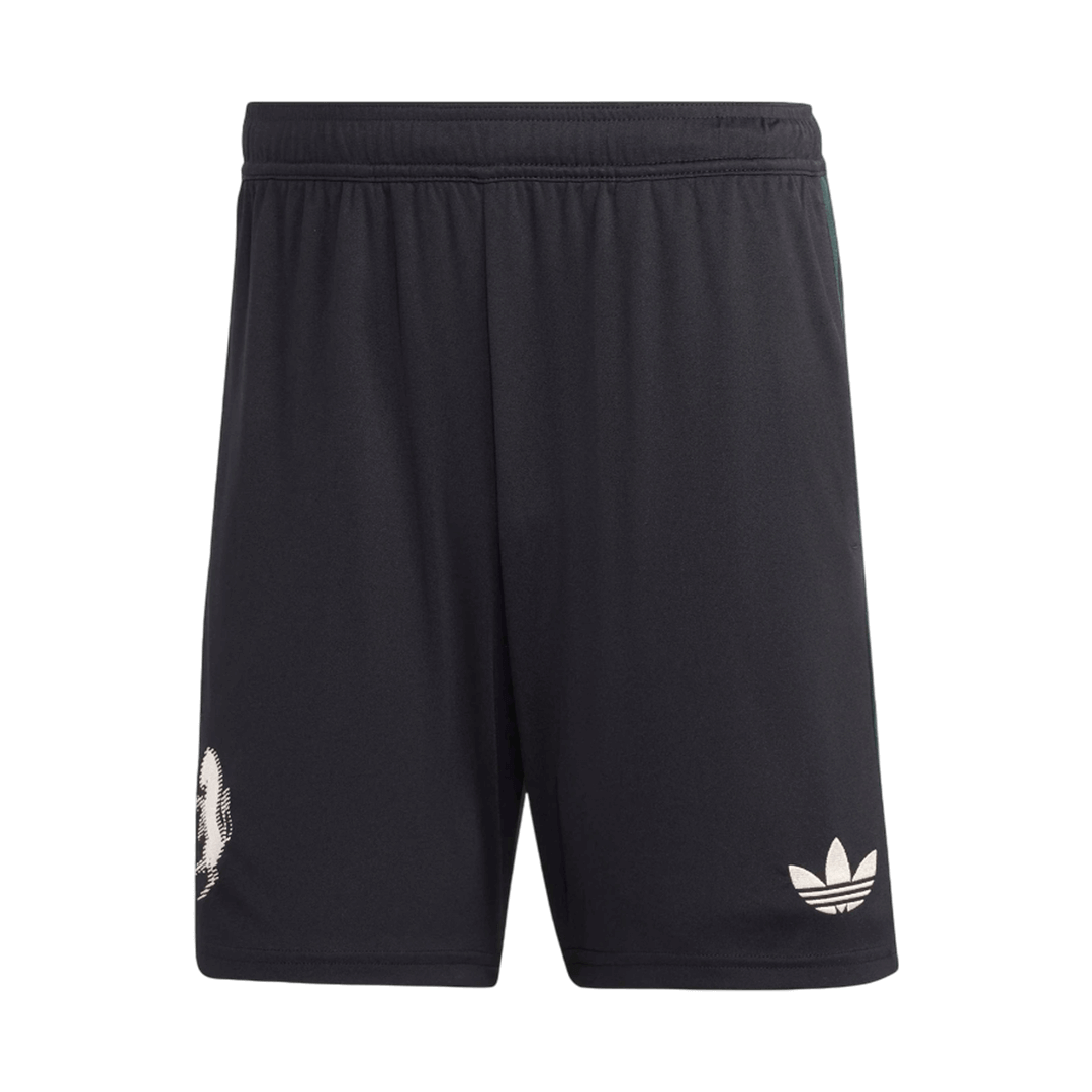 Juventus Mens Third Away Soccer Shorts 2025/26 Black