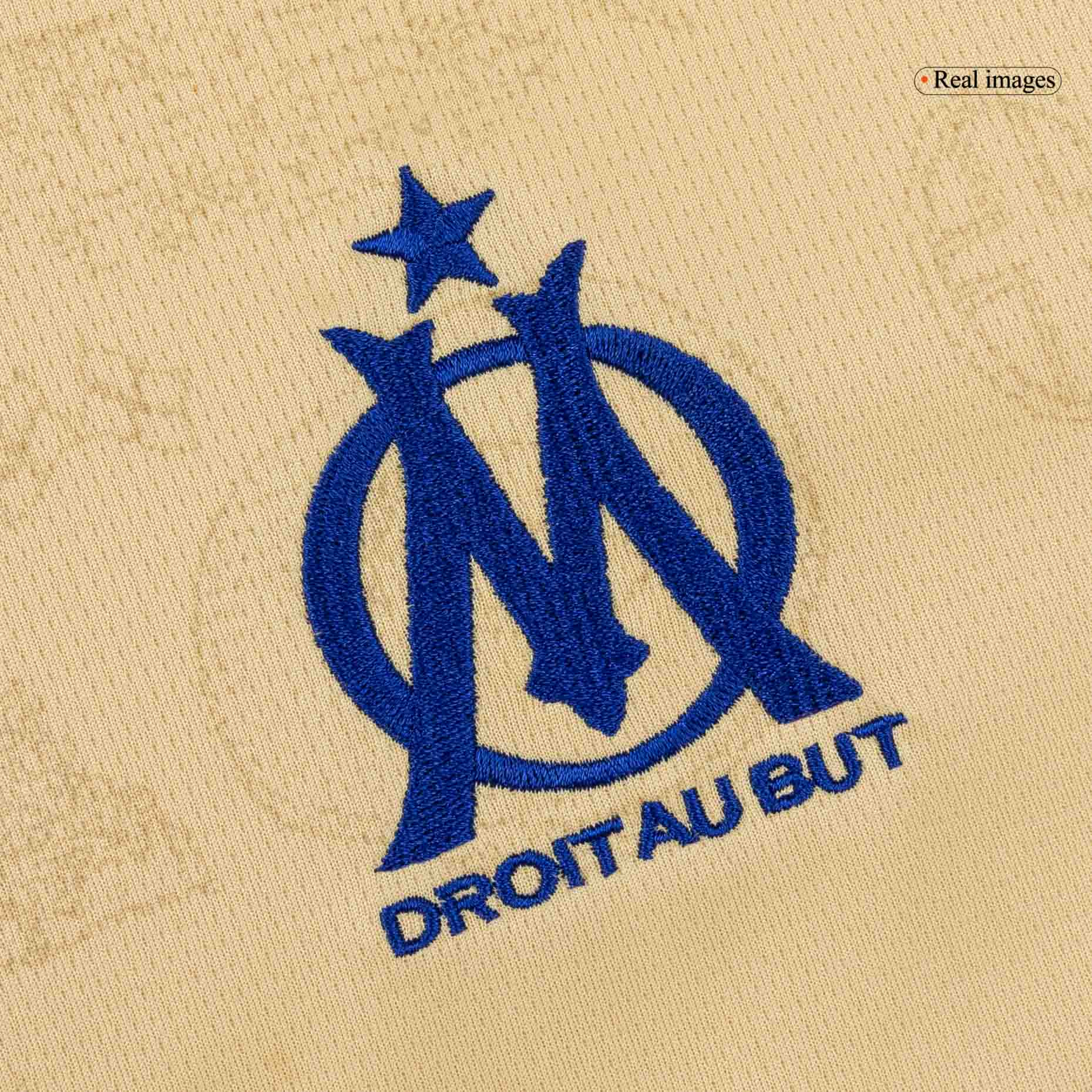 Marseille Mens Fourth Away Soccer Jersey 2025/26 Yellow