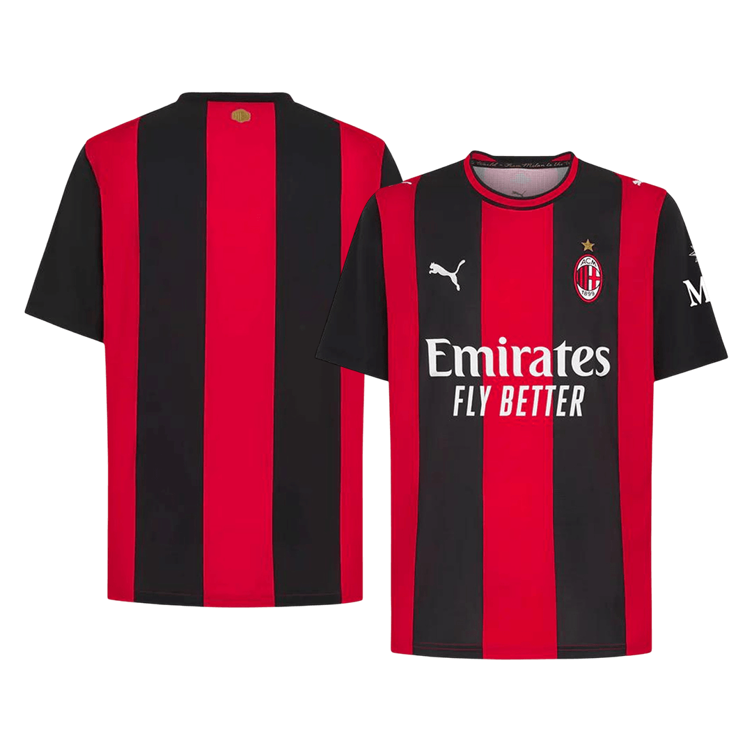AC Milan Mens Home Soccer Jersey 2026/27 Red&Black