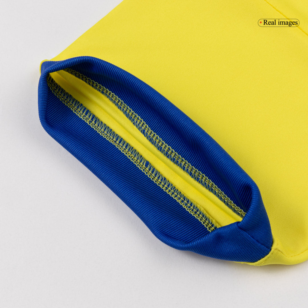 Ukraine Mens Home Soccer Jersey World Cup 2026 Yellow