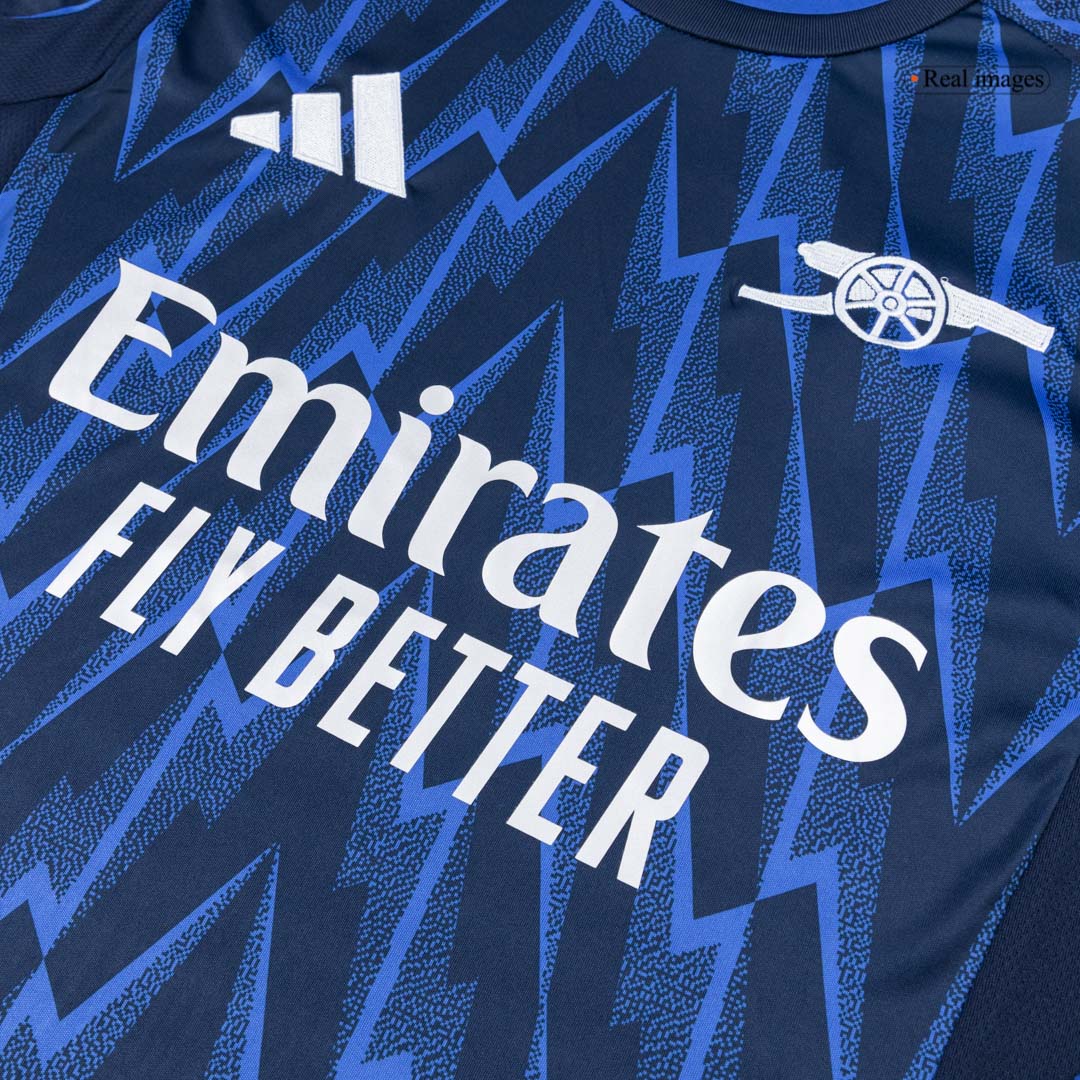 Arsenal Mens Away Long Sleeve Soccer Jersey 2025/26 Navy