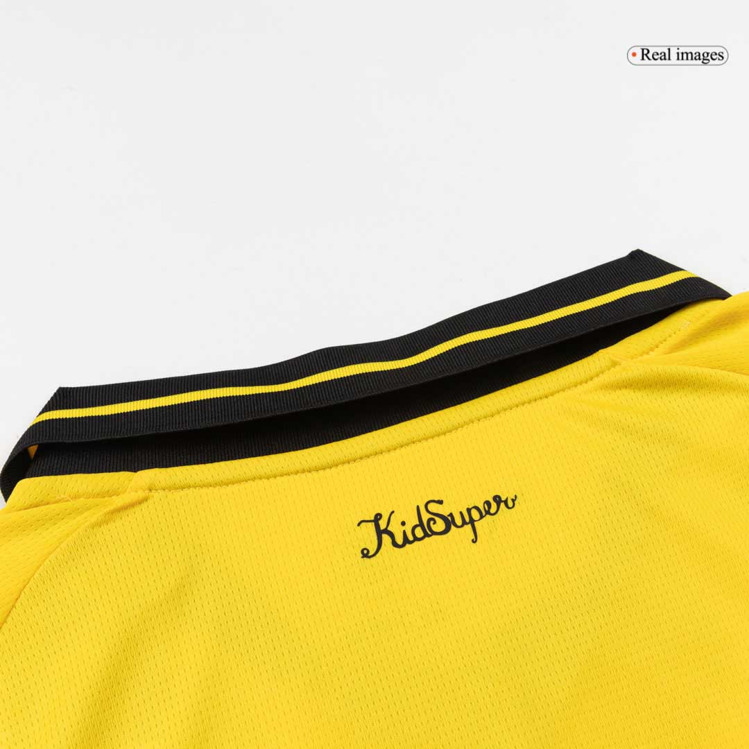 Borussia Dortmund Mens Home Soccer Jersey World Cup KidSuper 2025/26 Yellow