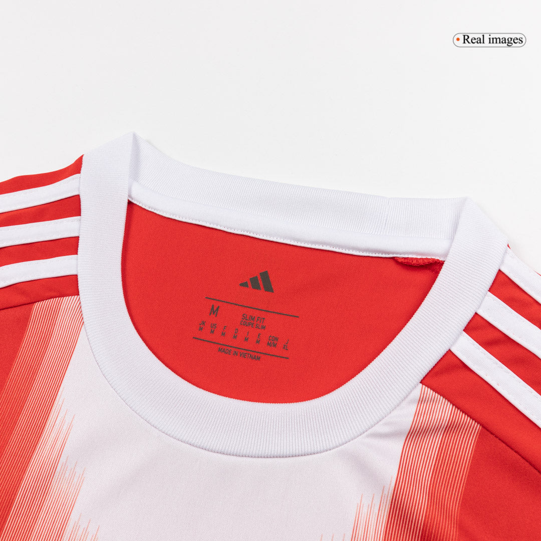 Bayern Munich Mens Home Soccer Kit 2025/26 Red [PREMIUM]