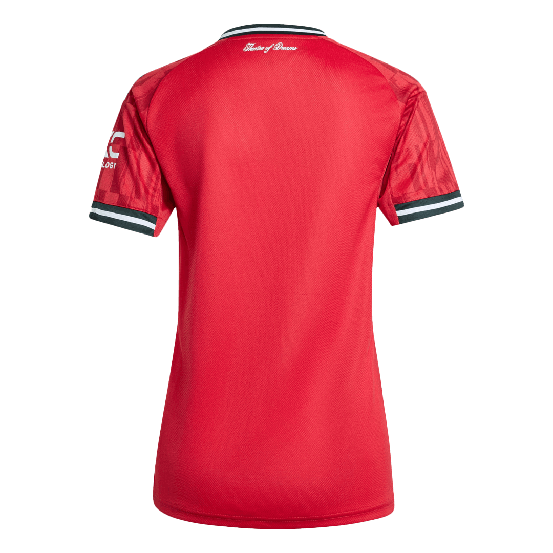 Manchester United Womens Home Soccer Jersey 2025/26 Red