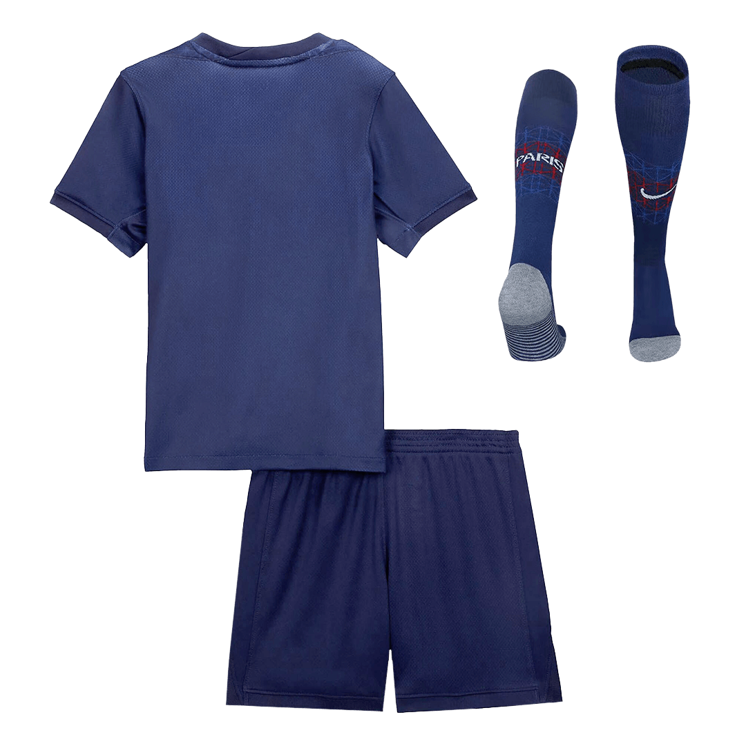 PSG Kids Home Soccer Full Set 2025/26 Navy