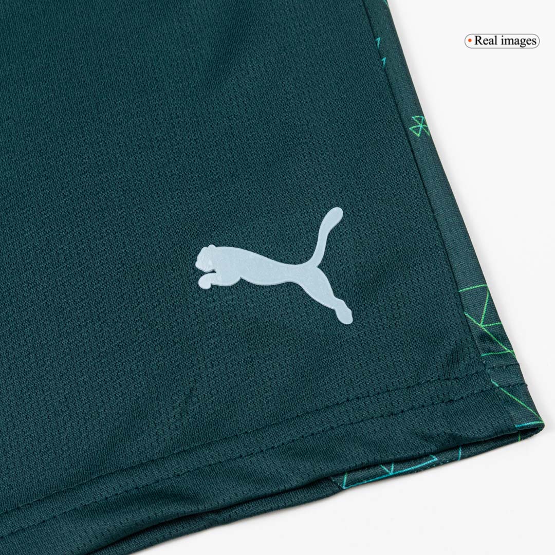 Manchester City Kids Soccer Kit 2025/26 Green