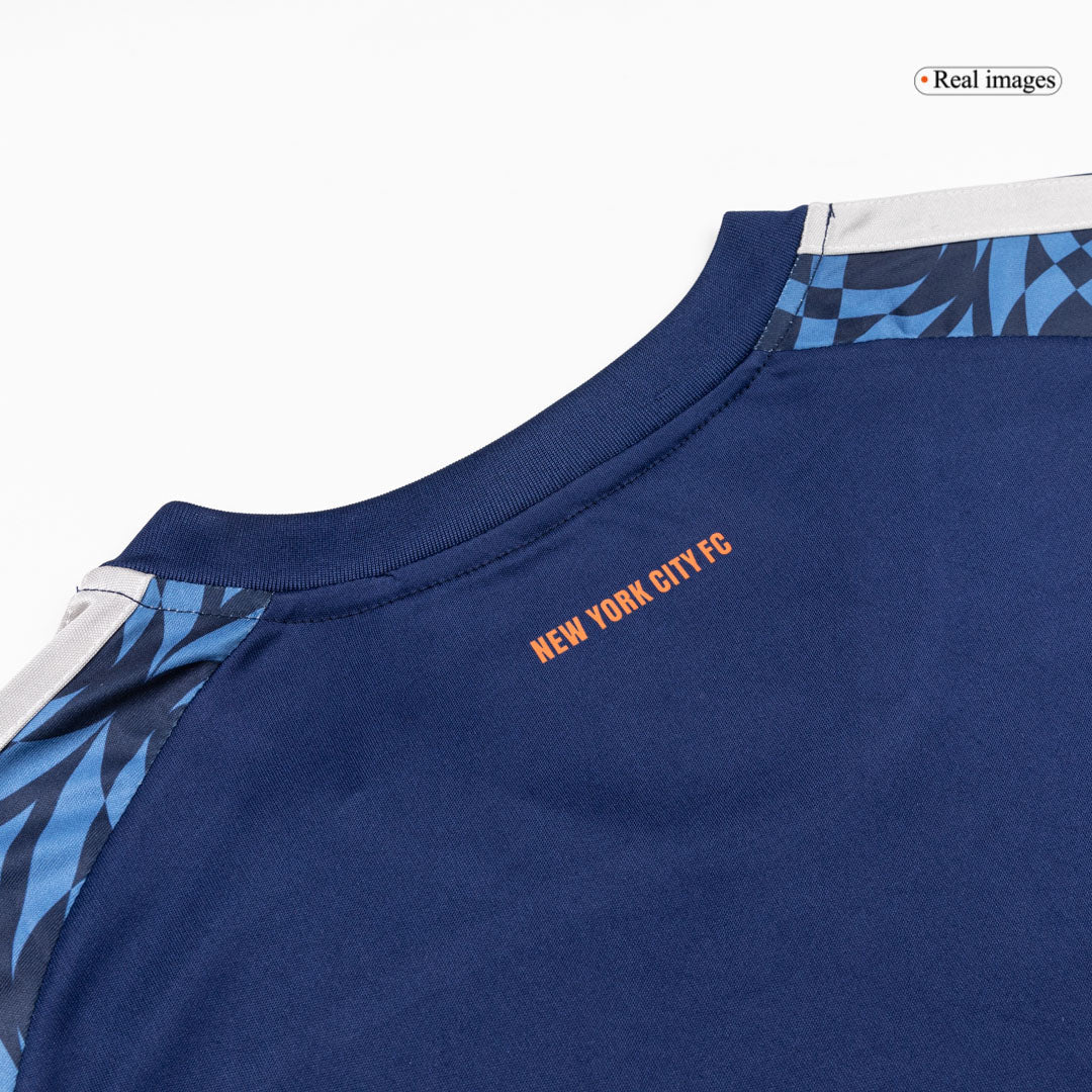New York City Mens Away Soccer Jersey 2025/26 Blue