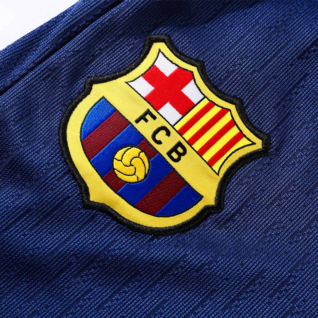 Barcelona Kids Training Tracksuit Kit 2025/26 Navy