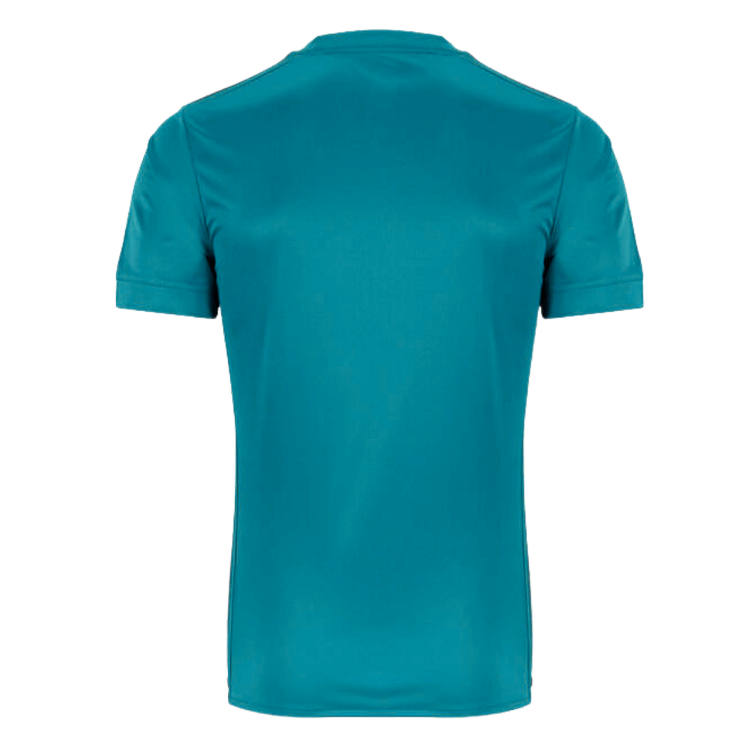 Retro Real Madrid Mens Third Away Soccer Jersey 2017/18 Blue