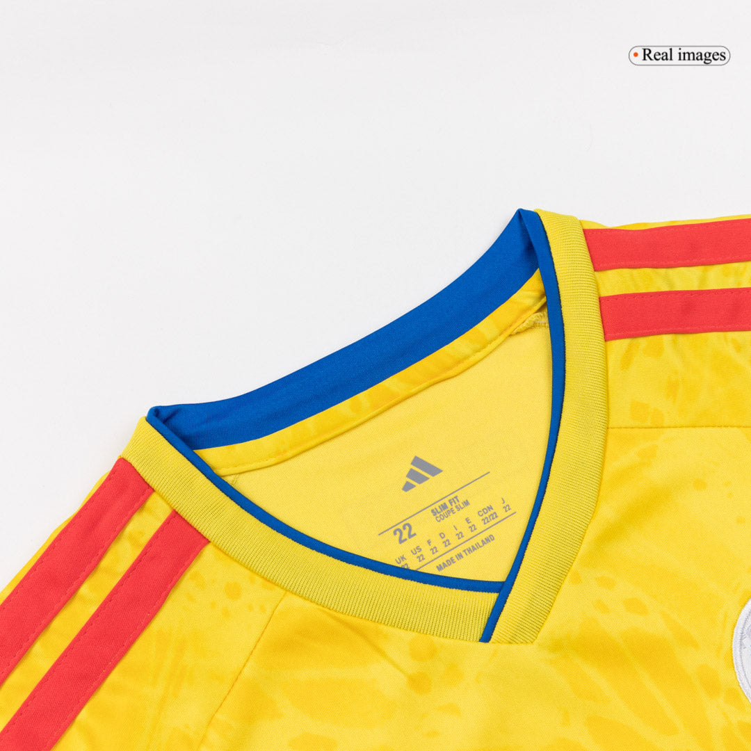 Colombia Kids Home Soccer Kit World Cup 2026 Yellow