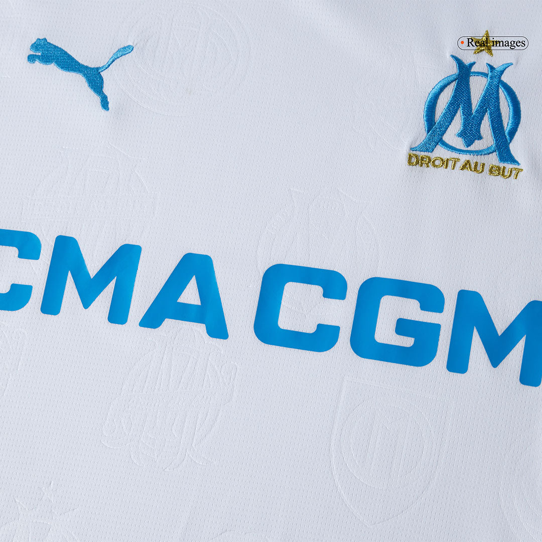 Marseille Mens Home Soccer Jersey 2025/26 White
