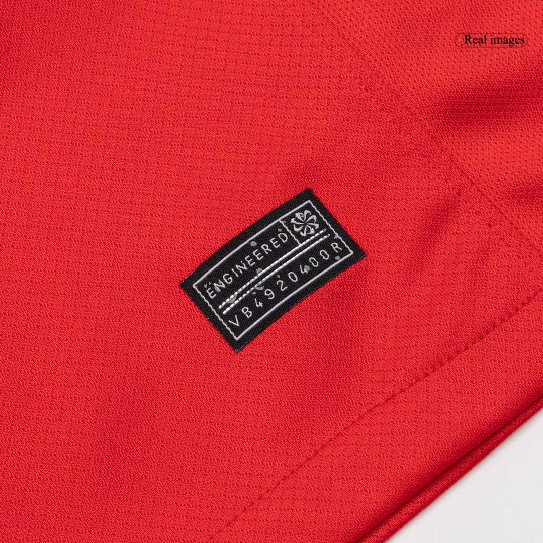PSG Mens Long Sleeve Soccer Jersey 2025/26 Red