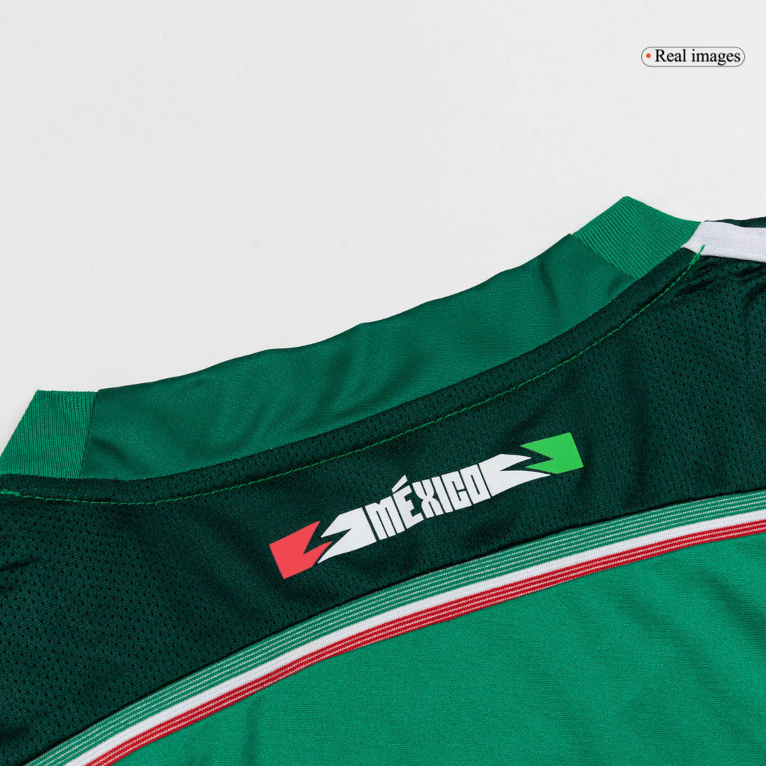 Retro Mexico Mens Home Soccer Jersey 2014 Green
