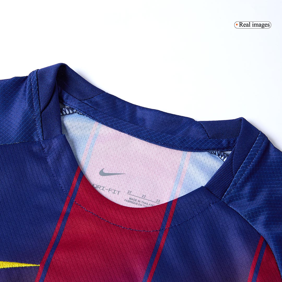 Barcelona Kids Home Soccer Full Set 2025/26 Red&Blue [PREMIUM]