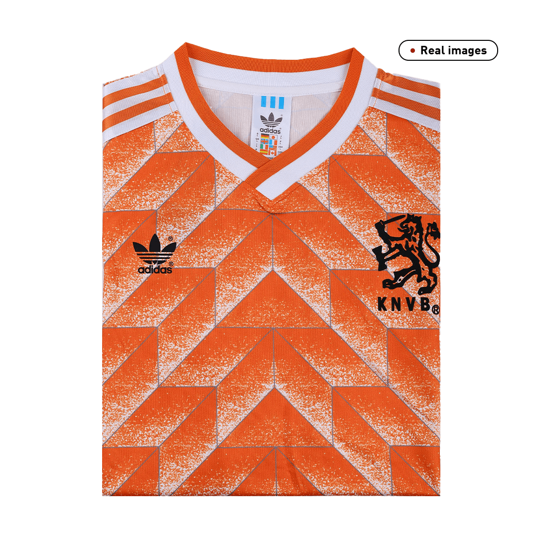 Retro Netherlands Mens Home Soccer Jersey 1988