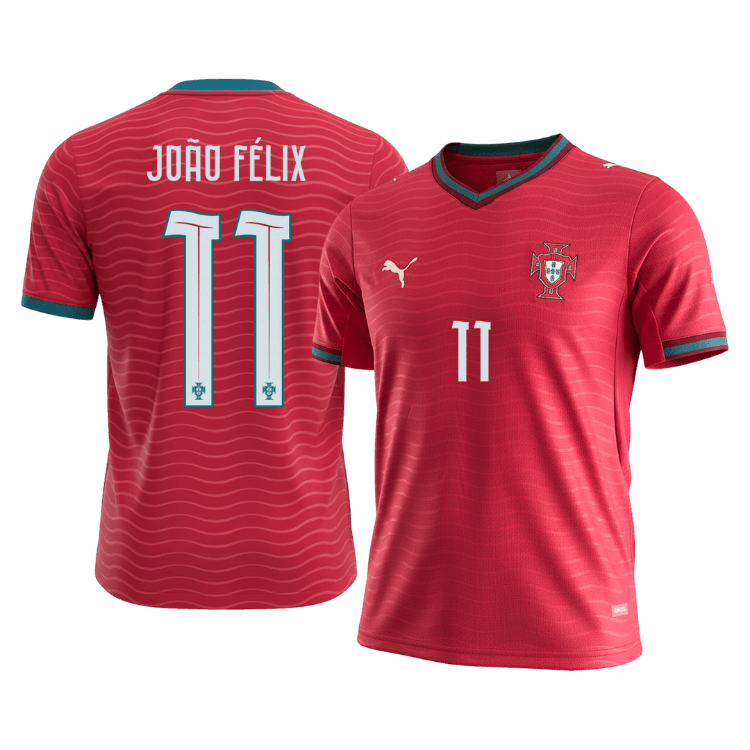 JOÃO FÉLIX #11 Portugal Mens Home Soccer Jersey World Cup 2026 Red [PREMIUM]