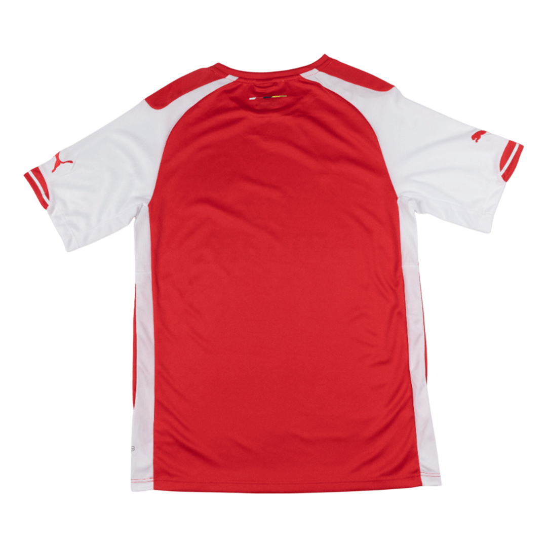 Retro Arsenal Mens Home Soccer Jersey 2014/15 Red