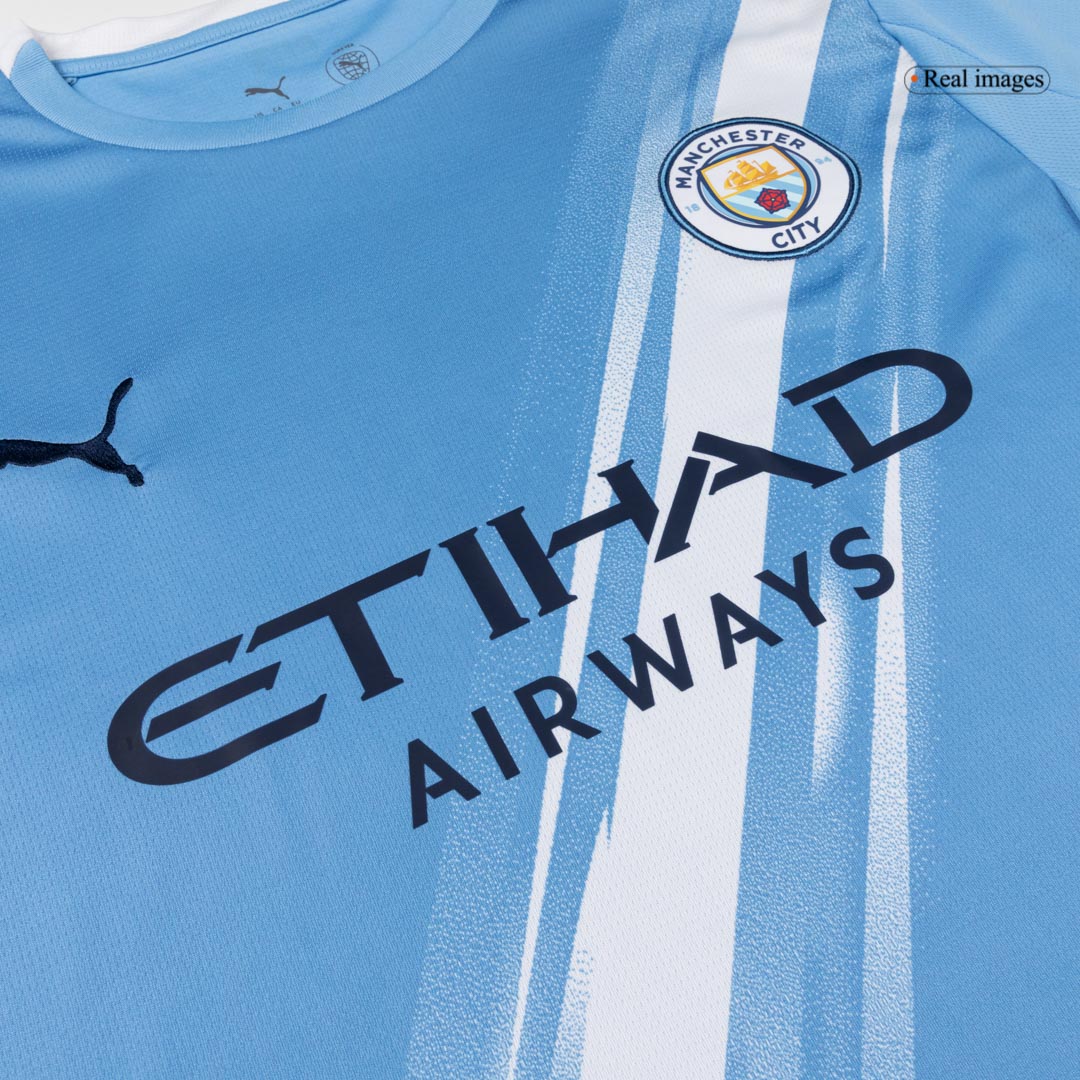 Manchester City Mens Home Soccer Jersey 2025/26 Blue [PREMIUM]