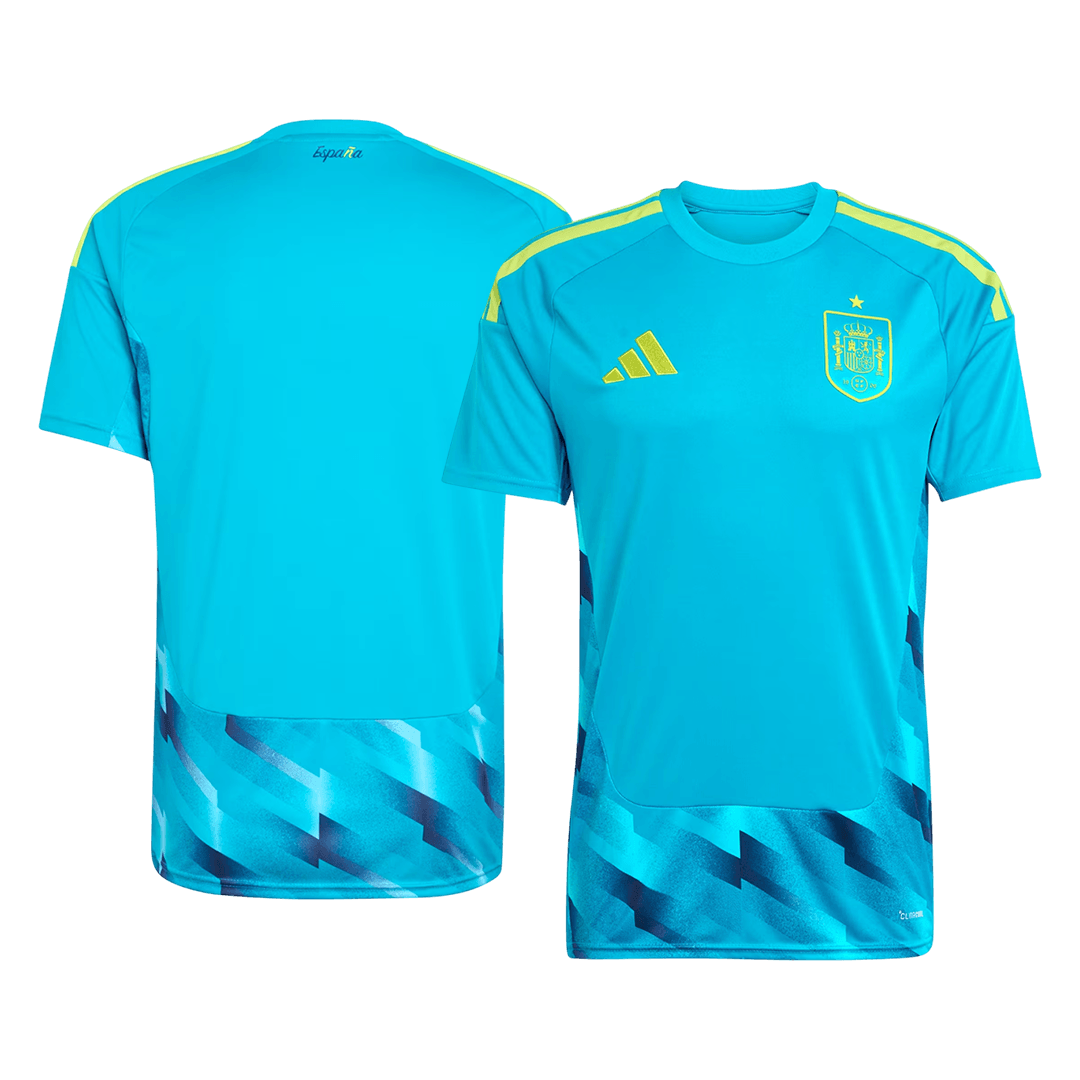 Spain Mens Soccer Jersey World Cup 2026 Blue