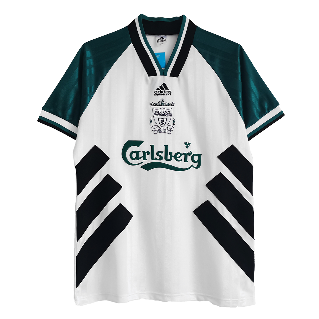 Retro Liverpool Mens Away Soccer Jersey 1993/95
