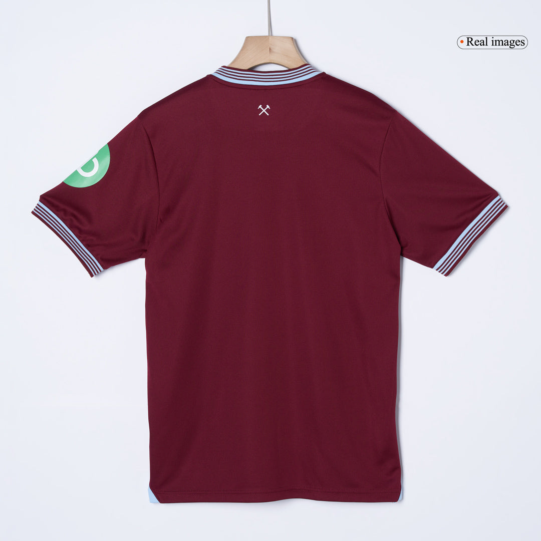 West Ham United Mens Home Soccer Jersey 2025/26 Red