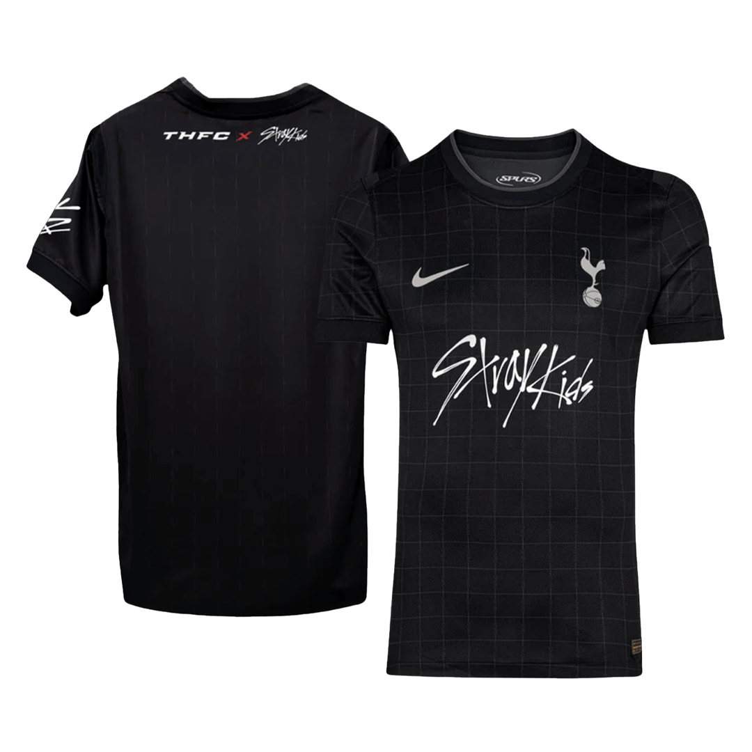 Tottenham Hotspur Mens Soccer Jersey Stray Kids 2025/26 Black