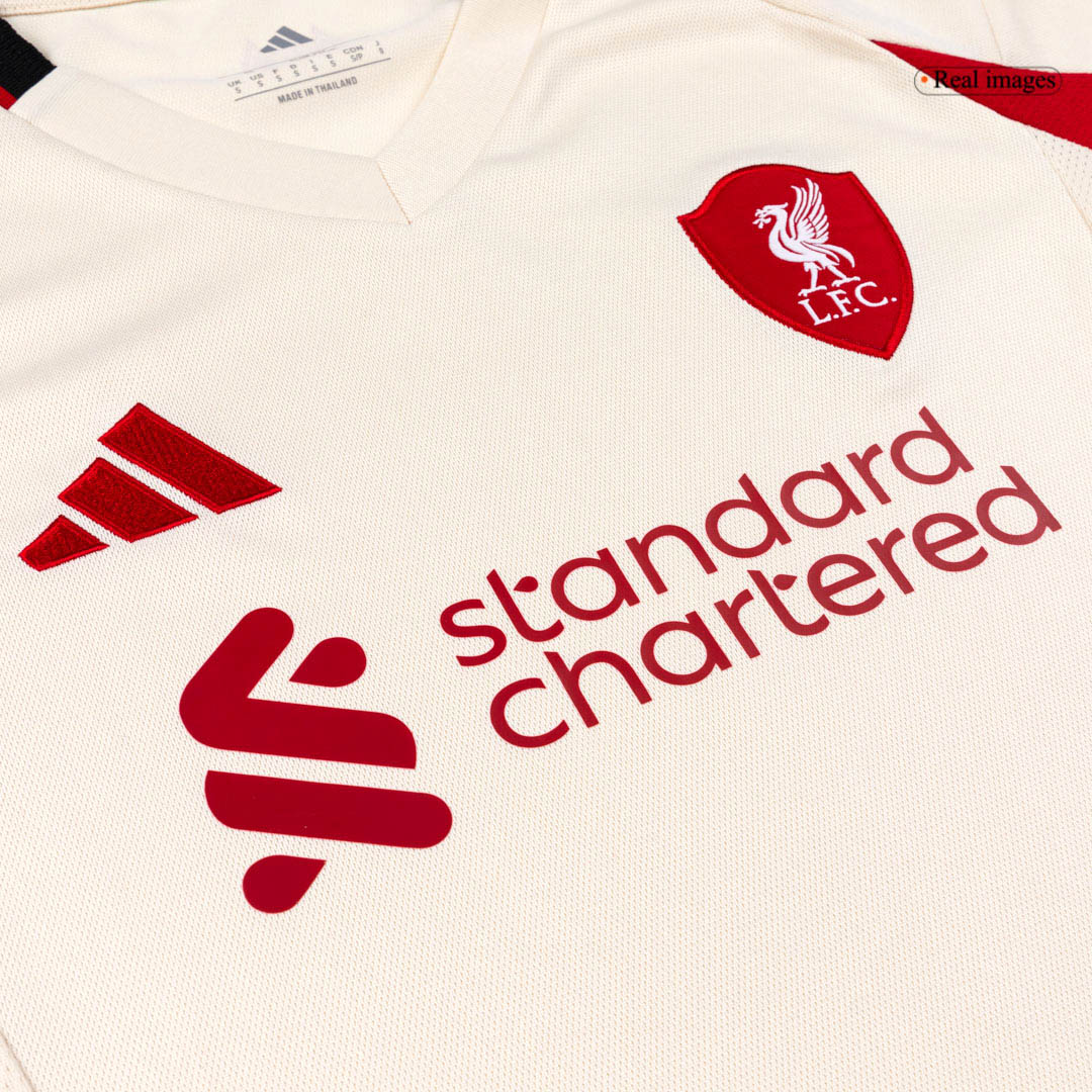 Liverpool Womens Away Soccer Jersey 2025/26 White