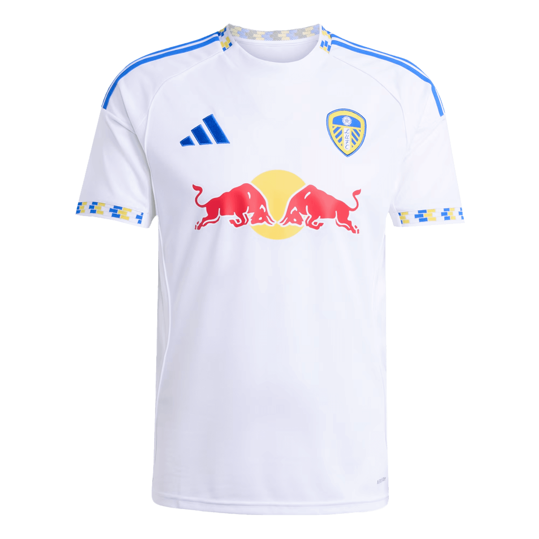 Leeds United Mens Home Soccer Jersey 2025/26 White