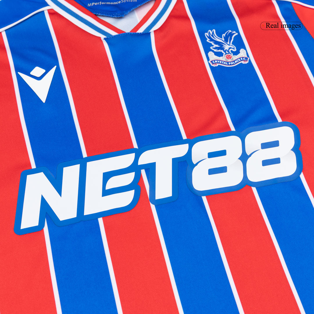 Crystal Palace Mens Home Soccer Jersey 2025/26 Red&Blue